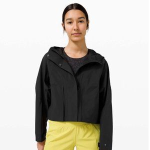 Lululemon Rain Chaser Jacket, Black, Size 6